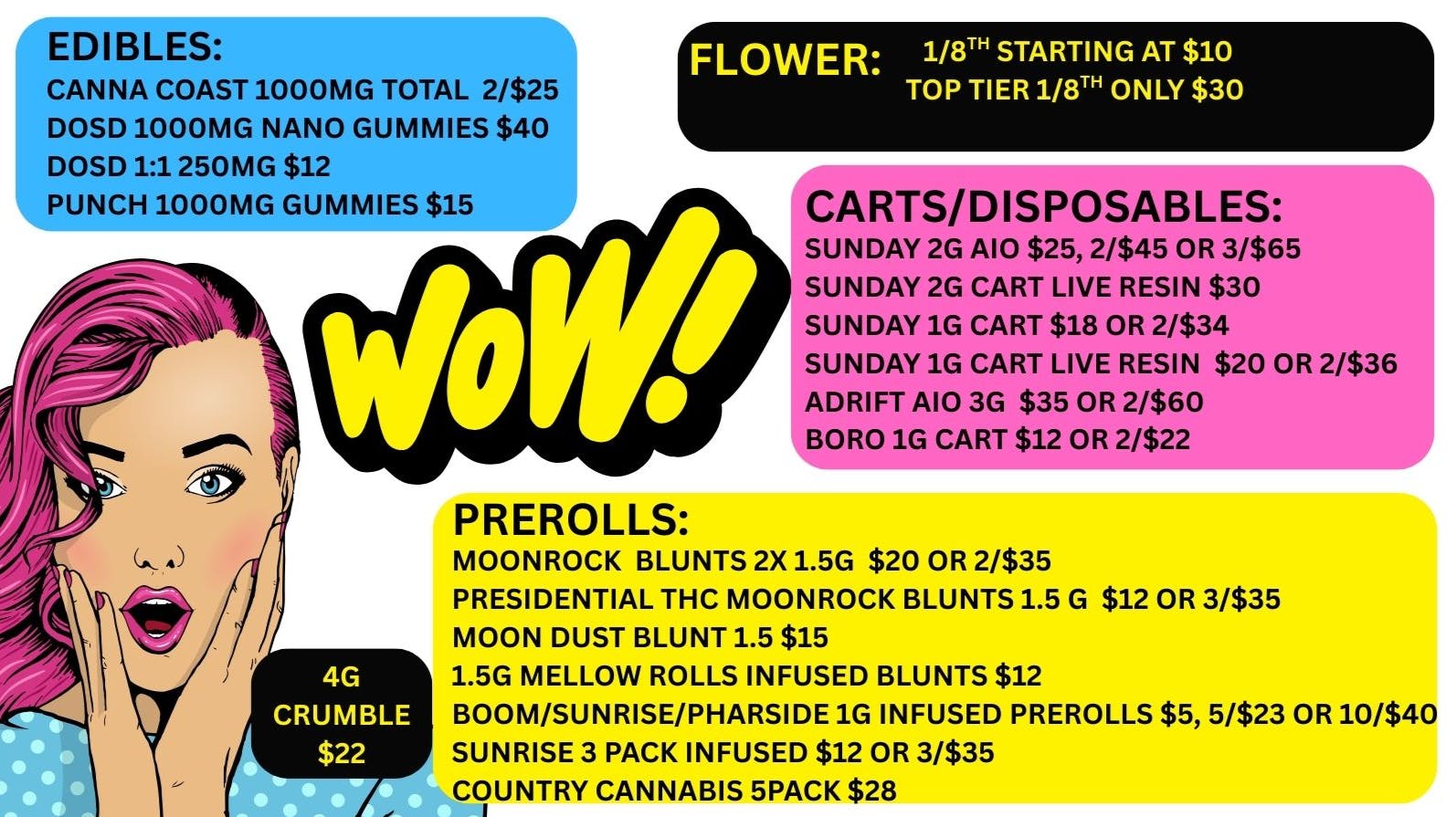 Cowboy Kush Dispensary - Drive Thru WINTER IS COMING STOCK UP NOW