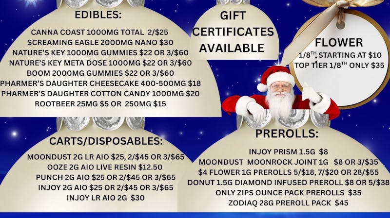 Cowboy Kush Dispensary - Drive Thru Christmas is Upon Us!