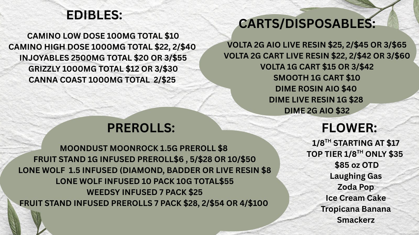 Cowboy Kush Dispensary Midmonth pick me up