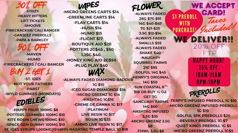 High Rollers TAXES INCLUDED! WE DELIVER!