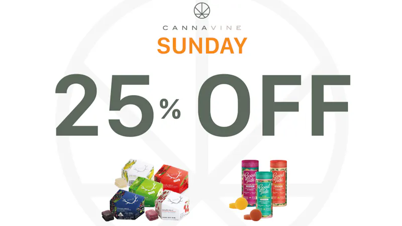 NUG Cannavine 25% OFF WYLD & GOOD TIDE