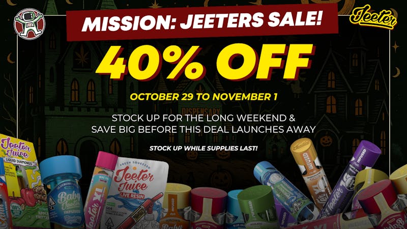 Planet Jane - The Only Place To Get Yours 40% OFF Jeeter 10/29 - 11/01 @PLANET JANE