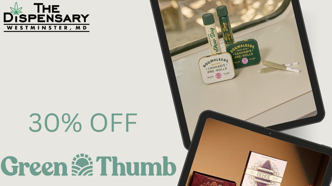 The Dispensary 30% OFF GTI PRODUCTS