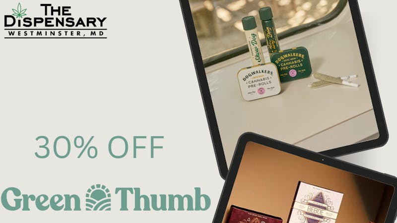 The Dispensary 30% OFF GTI PRODUCTS