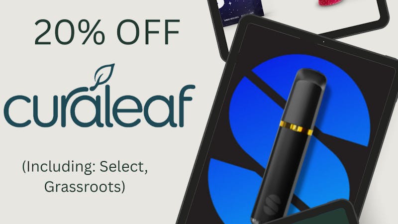 The Dispensary 20% Off Curaleaf Products