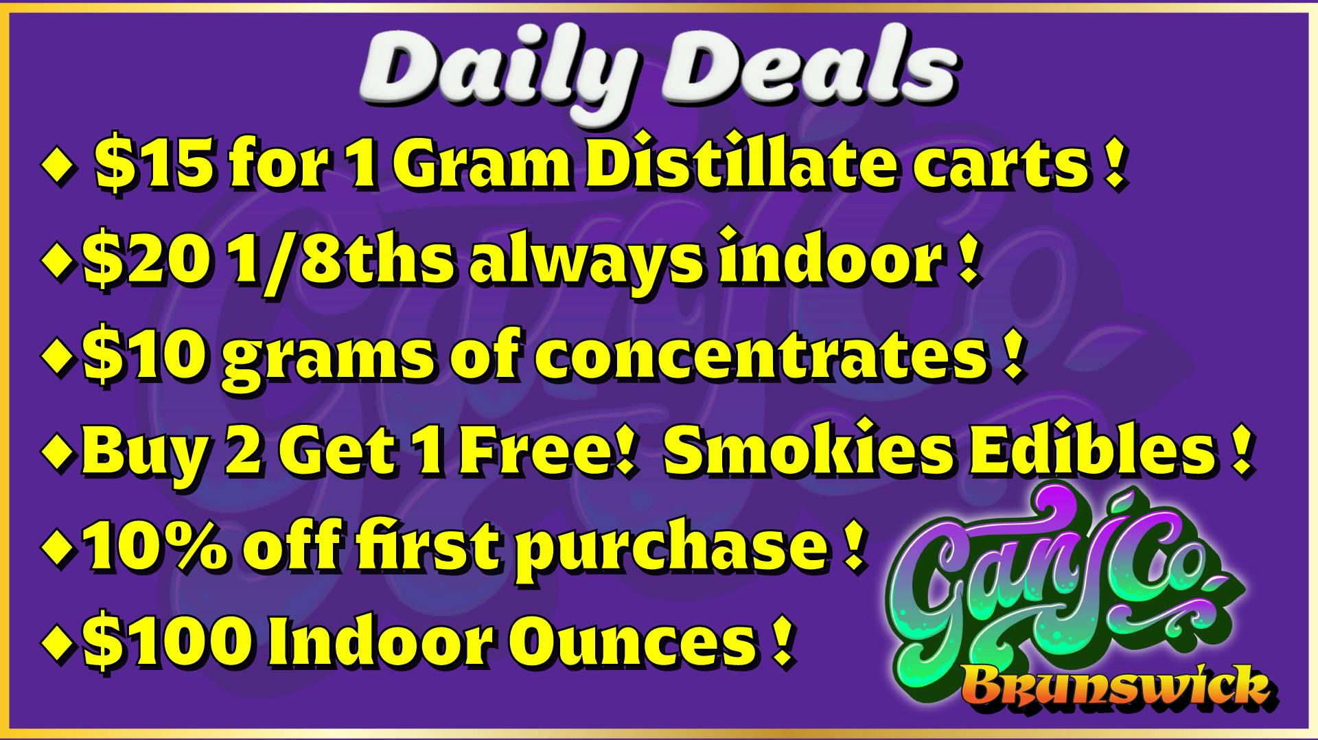 GanjCo DEALS ON DEALS !