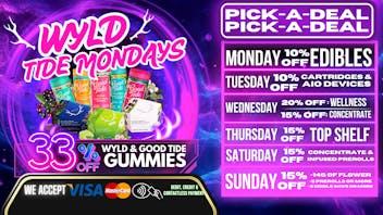 South Bay Canna Clinic 33% OFF WYLD & GOOD TIDE GUMMIES