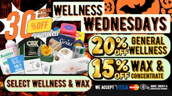 South Bay Canna Clinic 30% OFF WAX & WELLNESS EVERY WEDNESDAY