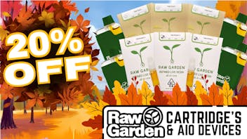 South Bay Canna Clinic 20% OFF RAW GARDEN VAPES