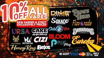 South Bay Canna Clinic 30% OFF VAPES EVERY TUESDAY