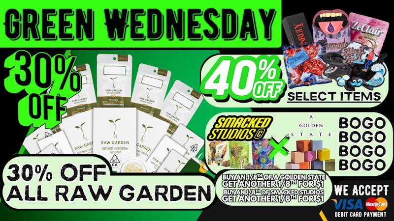 South Bay Canna Clinic 40% OFF GREEN WEDNESDAY SALE