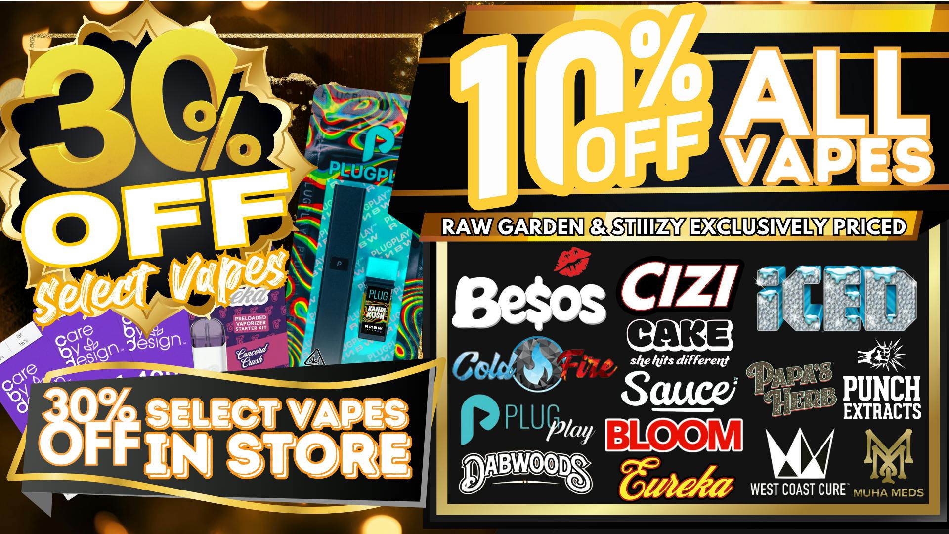 South Bay Canna Clinic 30% OFF VAPES EVERY TUESDAY