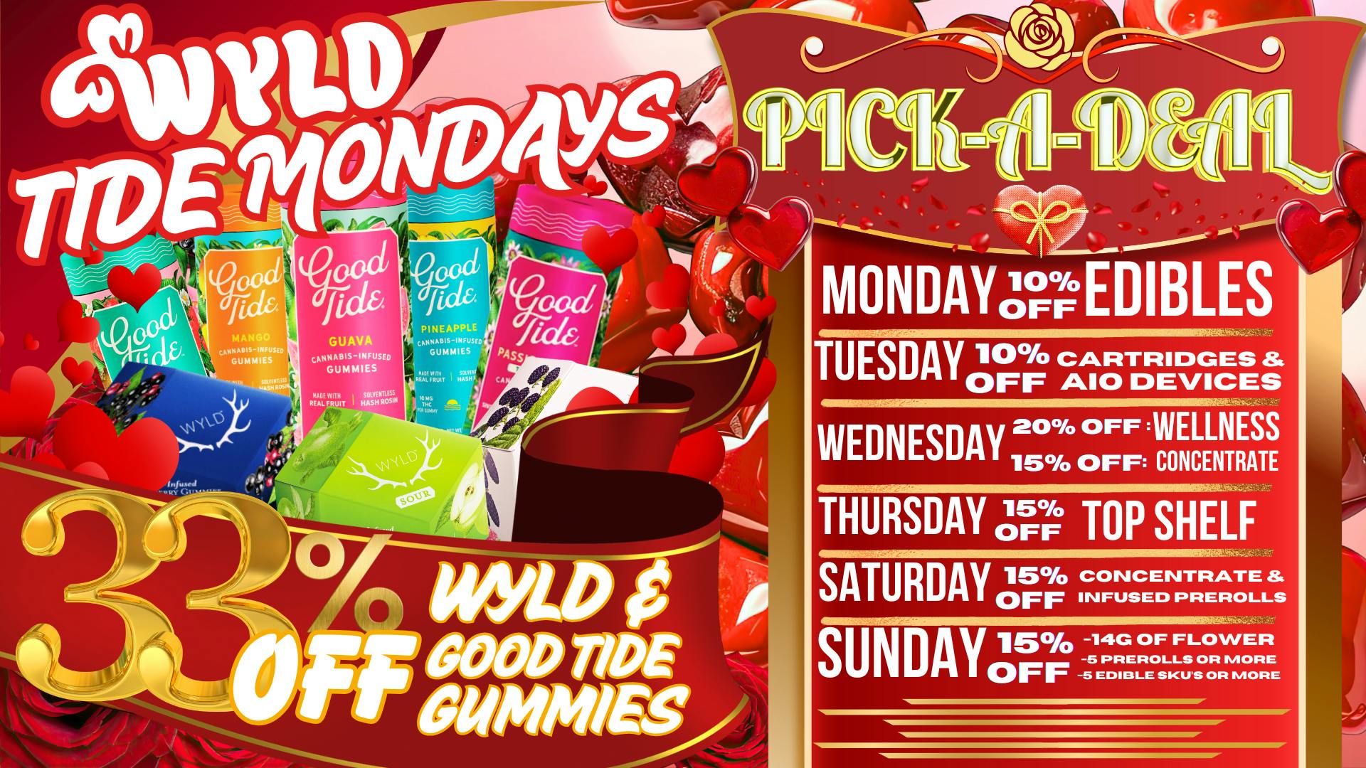 South Bay Canna Clinic 33% OFF WYLD & GOOD TIDE GUMMIES