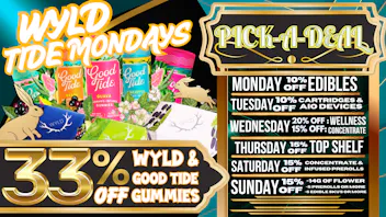 South Bay Canna Clinic 33% OFF WYLD & GOOD TIDE GUMMIES