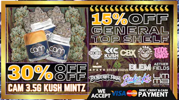 South Bay Canna Clinic 30% OFF SELECT FLOWER EVERY THURSDAY