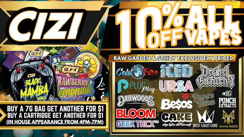 South Bay Canna Clinic CIZI BOGO FOR $1