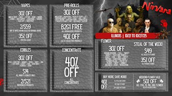 Nirvana Dispensary - Lake Zurich NIRVANA: 25-50% OFF SELECT ITEMS!