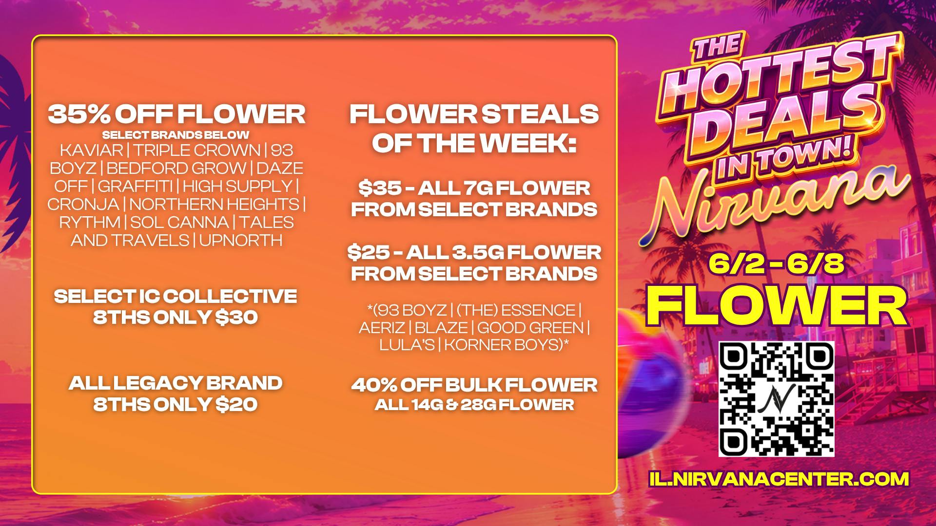 Nirvana Dispensary - Lake Zurich NIRVANA: HOTTEST FLOWER SALES!