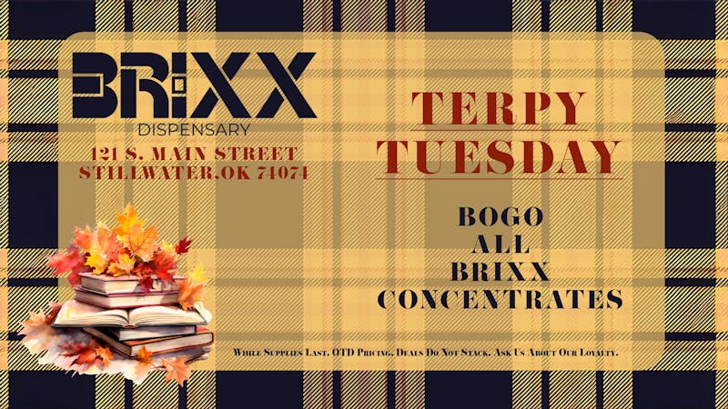 Brixx TERPY TUESDAY AT BRIXX!