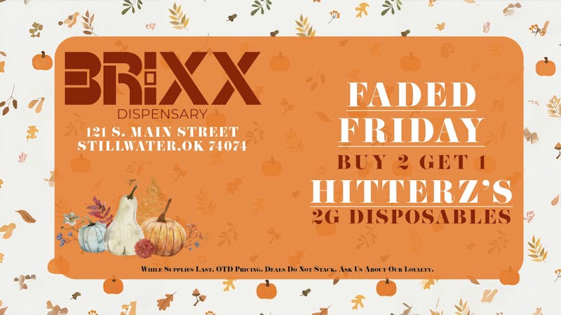 Brixx FADED FRIDAY AT BRIXX!!