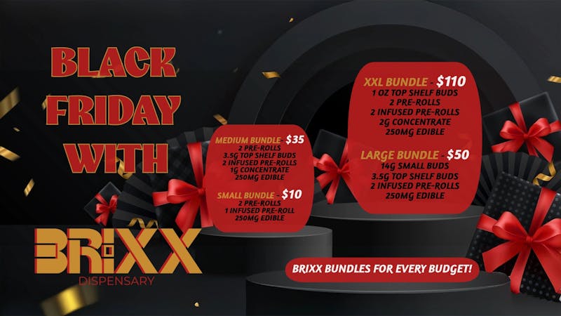 Brixx BLACK FRIDAY AT BRIXX!!
