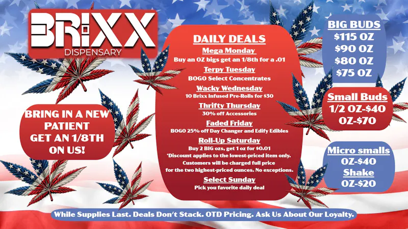 Brixx JULY DEALS WITH BRIXX!