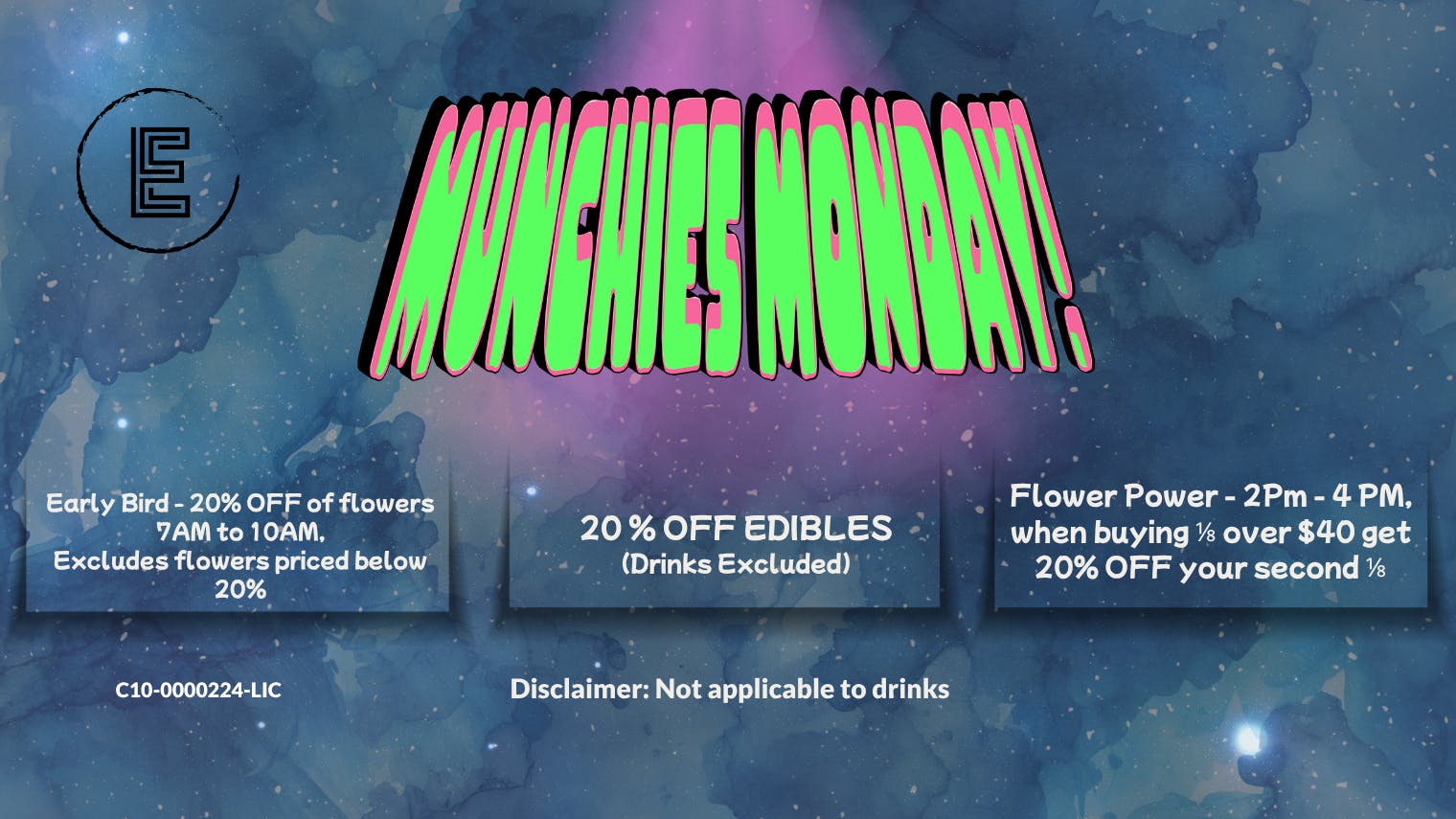 East of Eden Cannabis Co. Munchies Monday at East of Eden!