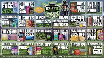 Elite Cannabis - Mt. Morris - Recreational MT MORRIS! CLICK HERE FOR DAILY DEALS!