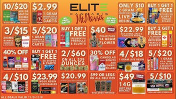 Elite Cannabis - Mt. Morris - Recreational MT MORRIS! CLICK HERE FOR DAILY DEALS!💚