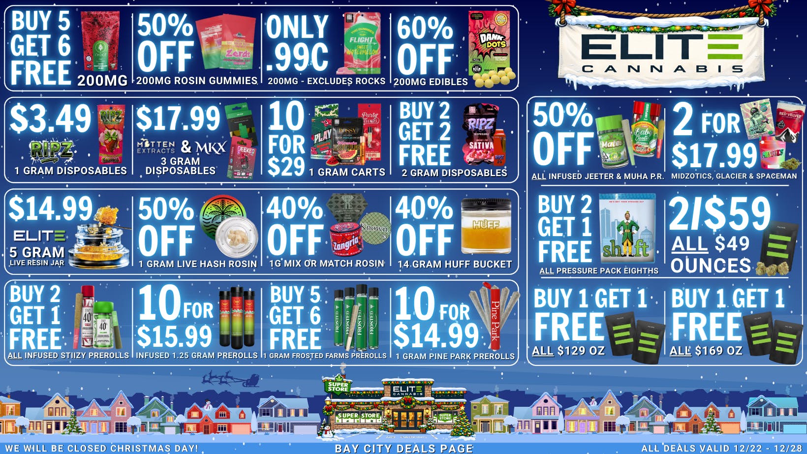 Elite Cannabis - Bay City BAY CITY! CLICK HERE FOR DAILY DEALS