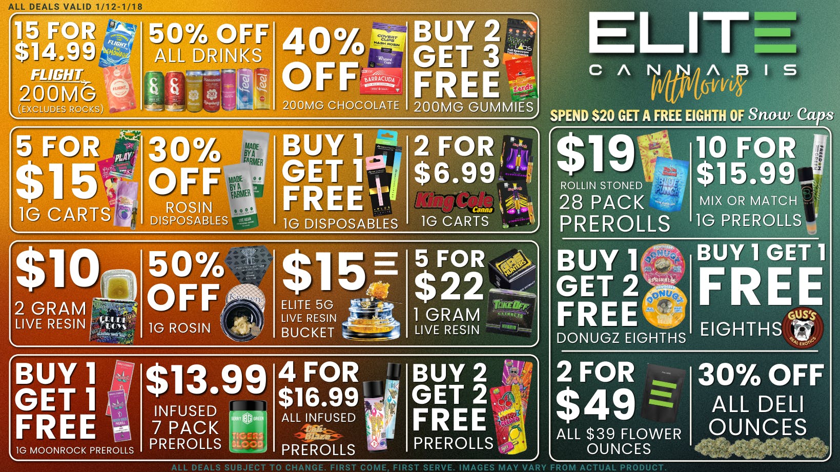 Elite Cannabis - Mt. Morris - Recreational MT MORRIS! CLICK HERE FOR DAILY DEALS!💚