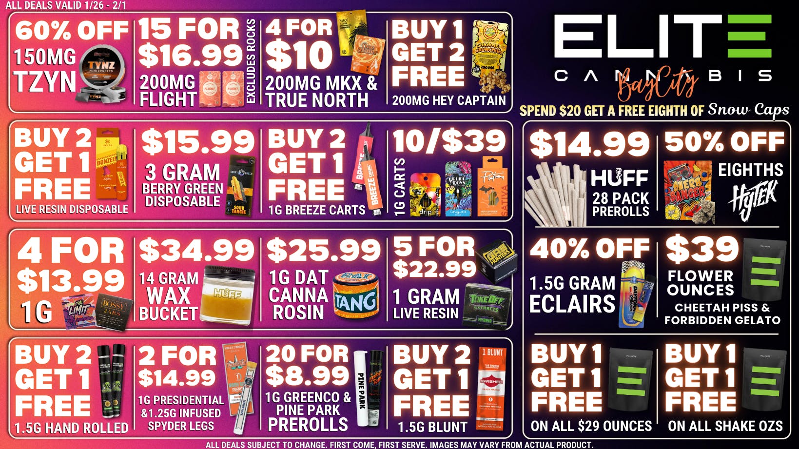 Elite Cannabis - Bay City BAY CITY! CLICK HERE FOR DAILY DEALS