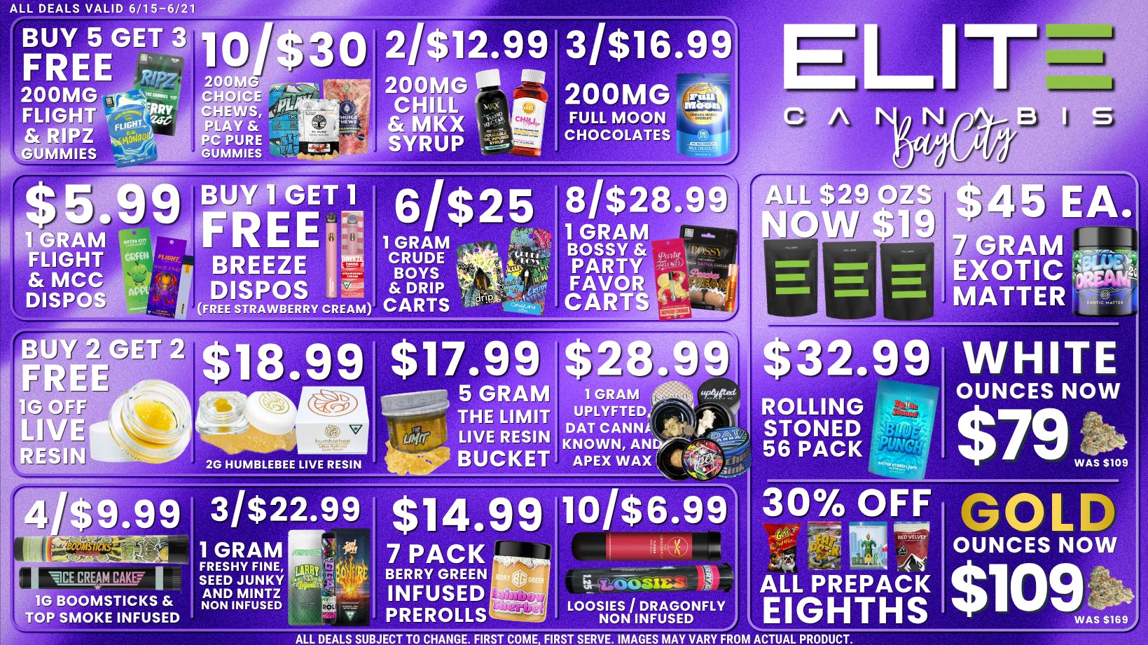 Elite Cannabis - Bay City CLICK HERE FOR DEALS!