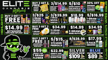 Elite Cannabis - Mt. Morris - Recreational CLICK HERE FOR DEALS!
