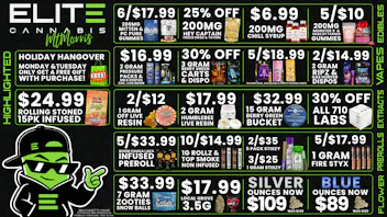 Elite Cannabis - Mt. Morris - Recreational CLICK HERE FOR DEALS!