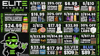 Elite Cannabis - Mt. Morris - Recreational CLICK HERE FOR DEALS!