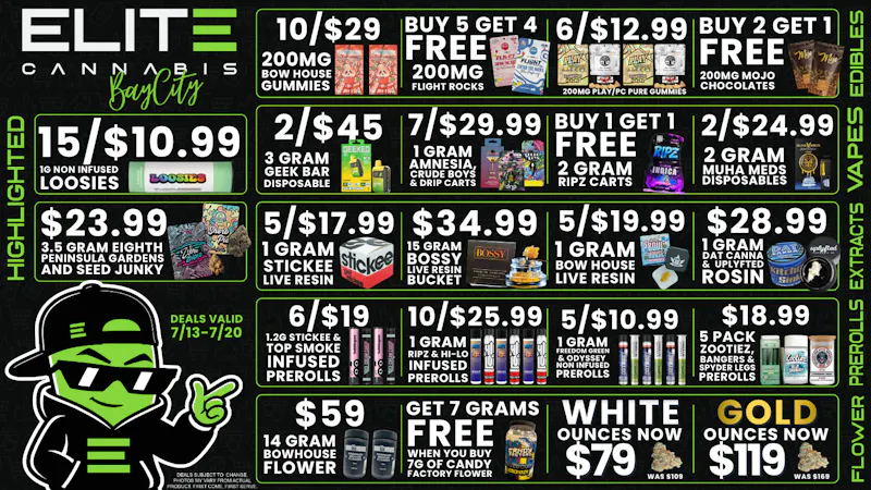 Elite Cannabis - Bay City CLICK HERE FOR DEALS!