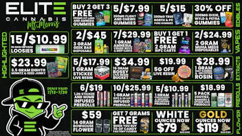 Elite Cannabis - Mt. Morris - Recreational CLICK HERE FOR DEALS!