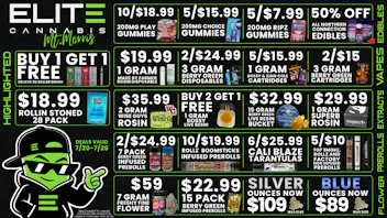 Elite Cannabis - Mt. Morris - Recreational CLICK HERE FOR DEALS!