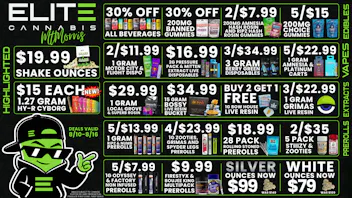 Elite Cannabis - Mt. Morris - Recreational CLICK HERE FOR DEALS!