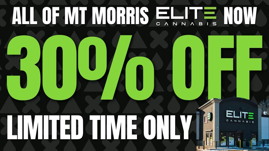 Elite Cannabis - Mt. Morris - Recreational CLICK HERE FOR DEALS!