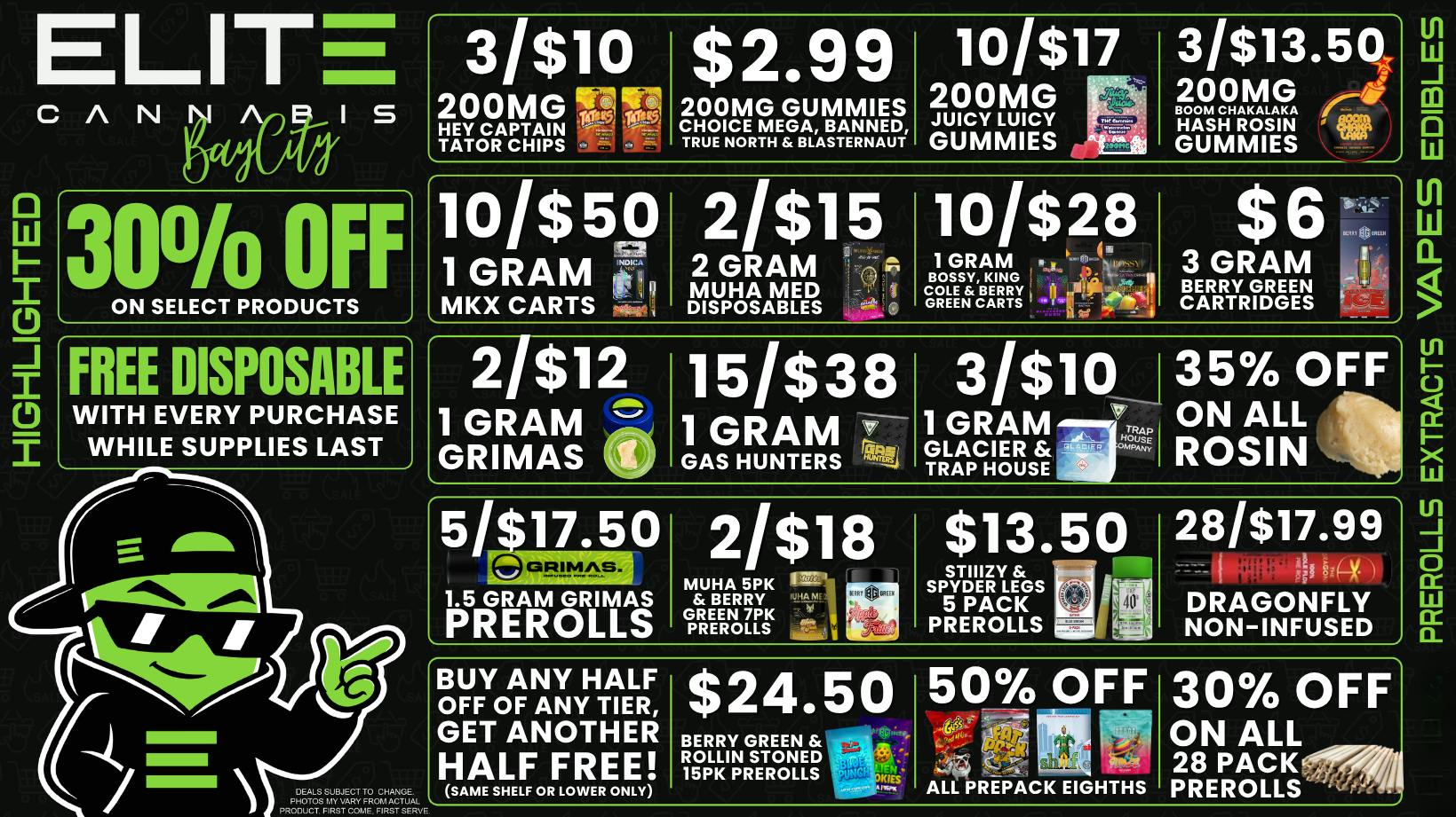 Elite Cannabis - Bay City CLICK HERE FOR DEALS!
