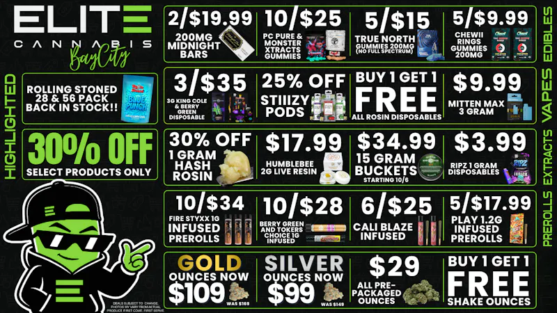 Elite Cannabis - Bay City CLICK HERE FOR DEALS!