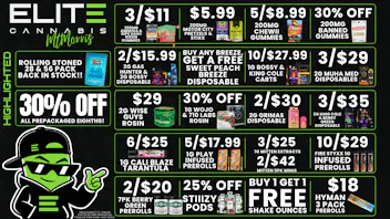 Elite Cannabis - Mt. Morris - Recreational CLICK HERE FOR DEALS!