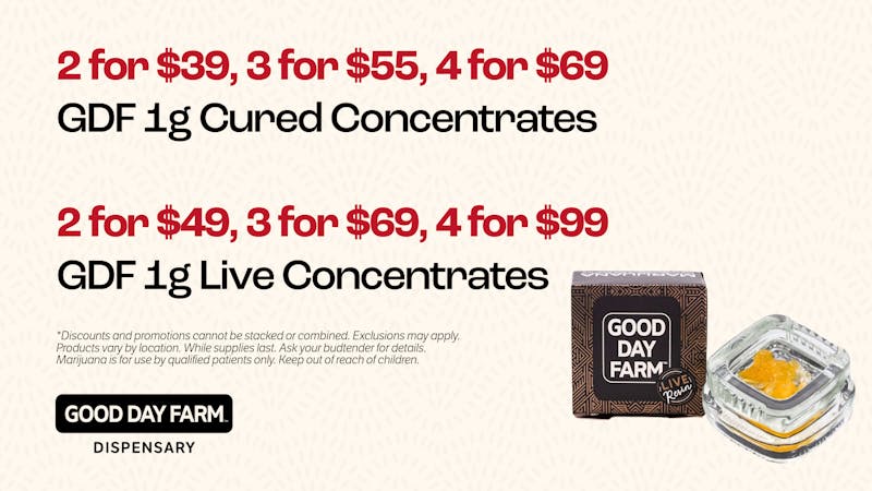 Good Day Farm - Monticello Bundle & Save on Good Day Farm Concentrates