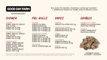 Good Day Farm - East Sunshine Save BIG on Flower, Pre-Rolls, Vapes & MORE!