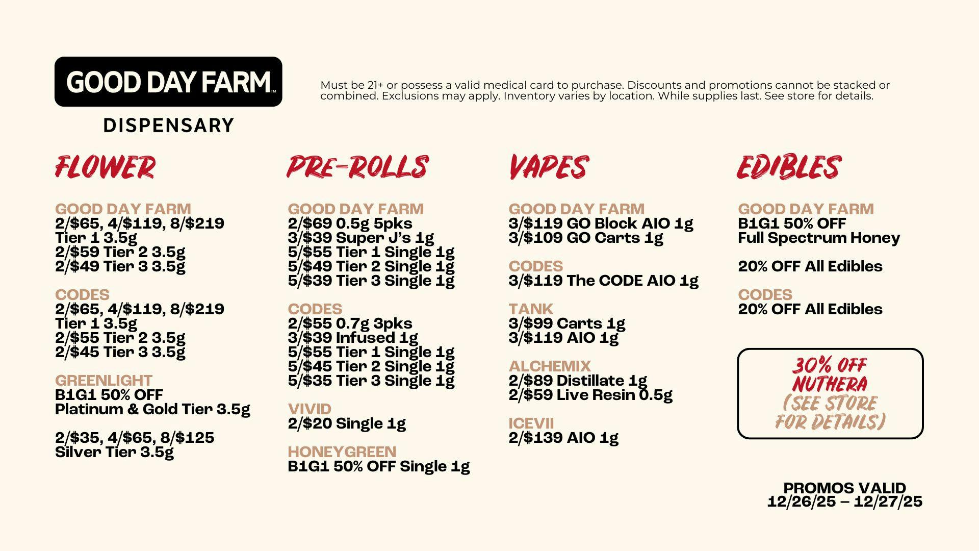 Good Day Farm - Cape Girardeau Weekly Savings at Good Day Farm Missouri