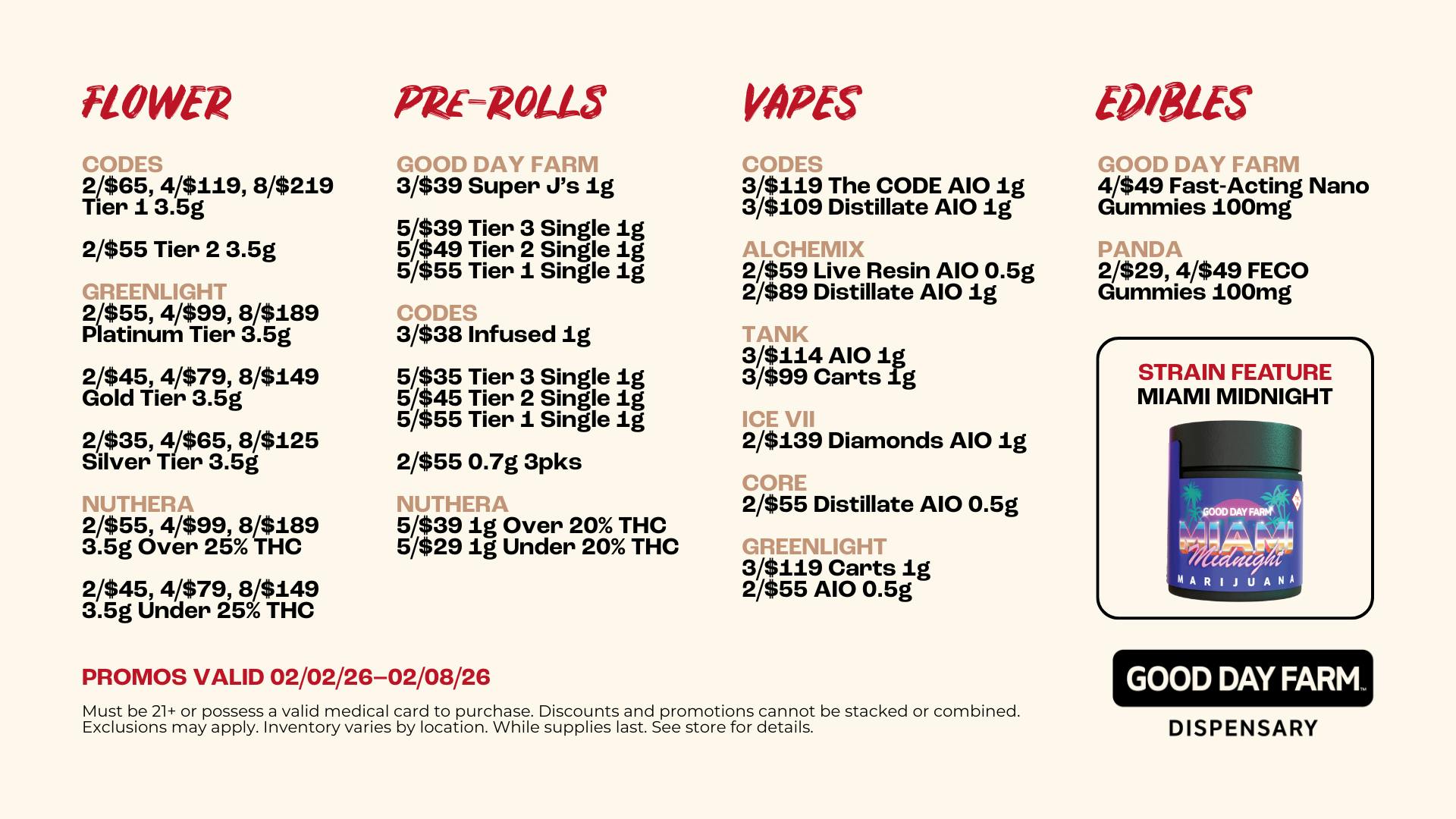 Good Day Farm - Cape Girardeau This Week’s Lineup Is Looking GOOD