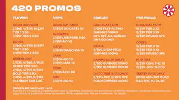 Codes - Sedalia UNLOCK 4/20 DEALS AT CODES DISPENSARY