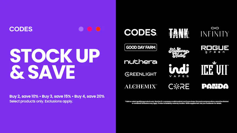 Codes - Jefferson City Buy More, Save More at CODES | 4 for 20% Off